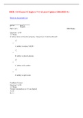 BIOL 133 Exam 2 Chapters 7-11 (Latest Update) GRADED A+