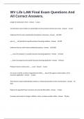 WV Life LAW Final Exam Questions And All Correct Answers&period;