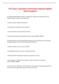 Professional County Collector &lpar;PCC&rpar; Exam 1 Questions and Answers &lpar;Newest Update 2023&rpar; Graded A&plus;