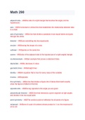 Math 290 Exam questions and with detailed accurate answers and graded A&plus;