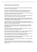 C963 American Politics-WGU