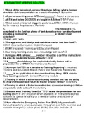 MTS EXAM  TEST VERIFIED SOLUTION GRADED A&plus;