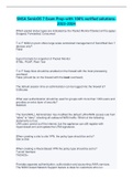 SNSA SonicOS 7 Exam Prep-with 100&percnt; verified solutions-2023-2024