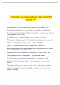  Fireguard Test Questions And Answers Rated A&plus;&period;
