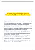 Nicet Level 1 Water Based Systems Questions And Answers Well Illustrated&period;
