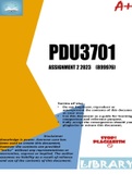 PDU3701 ASSIGNMENT 2 2023 &lpar;899976&rpar;