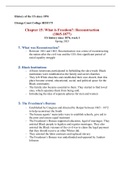 Chapter 15: What is Freedom?: Reconstruction  (1865-1877) 