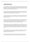 AHIP Module 2 Exam 2025&sol;2026&period; Questions And Verified Answers 