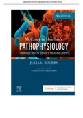 PATHOPHYSIOLOGY 9TH EDITION MCCANCE TEST BANK ALL COMPLETE CHAPTERS