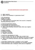 CFA-ESG-ENTIRE MOCK EXAM QUESTIONS
