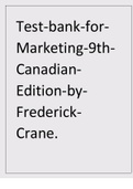 Test-bank-for-Marketing-9th-Canadian-Edition-by-Frederick-Crane.