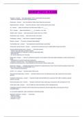 WHNP NCC EXAM QUESTIONS AND ANSWERS WITH 100&percnt; ANSWERS