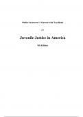 Test Bank For Juvenile Justice In America&comma; 9th Edition by Clemens Bartollas&comma; Answered