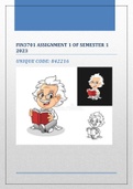 FIN3701 ASSIGNMENT 1 OF SEMESTER 1 2023 &lbrack;842216&rsqb;