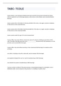 TABC- TCOLE EXAM 2023 WITH 100&percnt; CORRECT ANSWERS