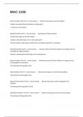 MAC 1105 Complete Question Guide With Answers&period;