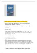 Test Bank - for The Psychiatric Interview Fifth Edition&lpar; Author&colon; DANIEL J&period; CARLAT&comma; 2024&rpar; Latest Edition&vert;&vert; All Chapters