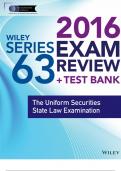 &lpar;Wiley FINRA series&rpar; Securities Institute of America - Wiley series 63 exam review 2016 &plus; test bank&lowbar; the uniform securities state law examination-John Wiley and Sons &lpar;2016&rpar;&period;pdf