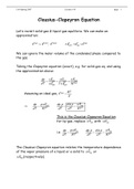 5 Thermodynamics & Kinetics-Clausius-Clapeyron Equation