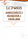 Exam (elaborations) LCP4805 - Environmental Law (LCP4805) 