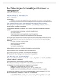 Grenzen in Perspectief &lpar;GEO2-7006&rpar; - Aantekeningen Hoorcolleges 1 t&sol;m 7