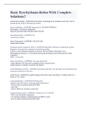 Basic Dysrhythmia-Relias With Complete Solutions&excl;&excl;