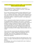 GLOBAL BUSINESS FVC1 STUDY GUIDE &ndash; WGU QUESTIONS WITH COMPLETE SOLUTIONS