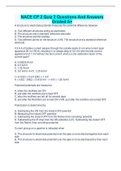 NACE CP 2 Quiz 2 Questions And Answers Graded A&plus;