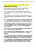 Advancement Exam Study Guide - AT E6 &ndash; SAPR&colon; Questions With Solutions 