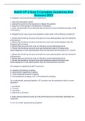 NACE CP 2 Quiz 3 Complete Questions And Answers 2023