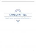 Samenvatting -  Anatomie&colon; palpatie en dissecties semester 2 &lpar;L03C8B&rpar;