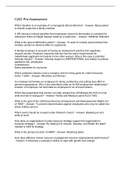 C202 Pre-Assessment Questions And Answers