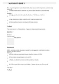 NURS C475 QUIZ 1 QUESTIONS AND ANSWERS  100&percnt; C0RRECT