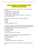 PSI exam STUDY&vert; 111 QUESTIONS&vert; WITH COMPLETE SOLUTIONS