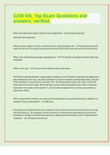 C236 OA&comma; Top Exam Questions and answers&comma; verified&period;