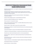 WGU C217 Objective Assessment Study Guide 100&percnt; Correct