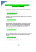 NR 305 HESI Review 55 Questions and Answers (Verified & Graded A)