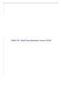 OSHA 30 - Final Exam Questions| Answers 20/20.