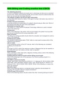 NHA Billing and Coding practice test &lpar;CBCS&rpar; 2023