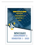 MNO2601 ASSIGNMENT 2 SEMESTER 1 2023