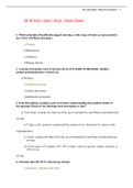 NR 228 Week 1 Exam 1 (MCQs – Practice Quizlet)