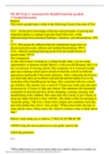 NR 305 Week 2 Assessment for Health Promotion