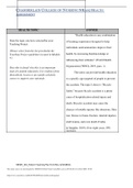 NR 305 Patient health teaching plan