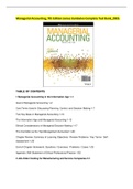 Managerial Accounting, 7th Edition James Jiambalvo Complete Test Bank_2023.