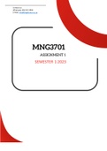 MNG3701 ASSIGNMENT 1 SEMESTER 1 2023