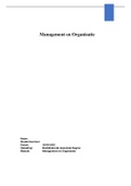 Module Opdrachten - Professioneel en oplossing gericht werken - Score van 9.5 - Management en Organisatie - Score van 8