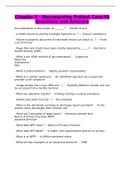 Chapter 9 - Documenting Patient Care&sol;70 Questions and Answers