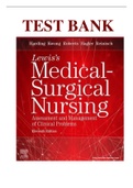 Lewiss Medical Sugrical Nursing 11th Edition Testbank/Lewis's Medical-Surgical Nursing: Assessment and Management of Clinical Problems 11th Edition TESTBANK