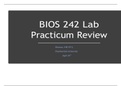 BIOS 242 Lab Practicum Review