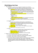 NR 602 MIDTERM STUDY GUIDE-2 QUESTIONS WITH (LATEST -2023) GREAD A SOLLUTION: Chamberlain college of nursing